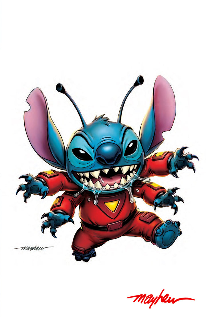 STITCH #6 Mike Mayhew Studio Variant Cover C White Virgin SIGNED with COA