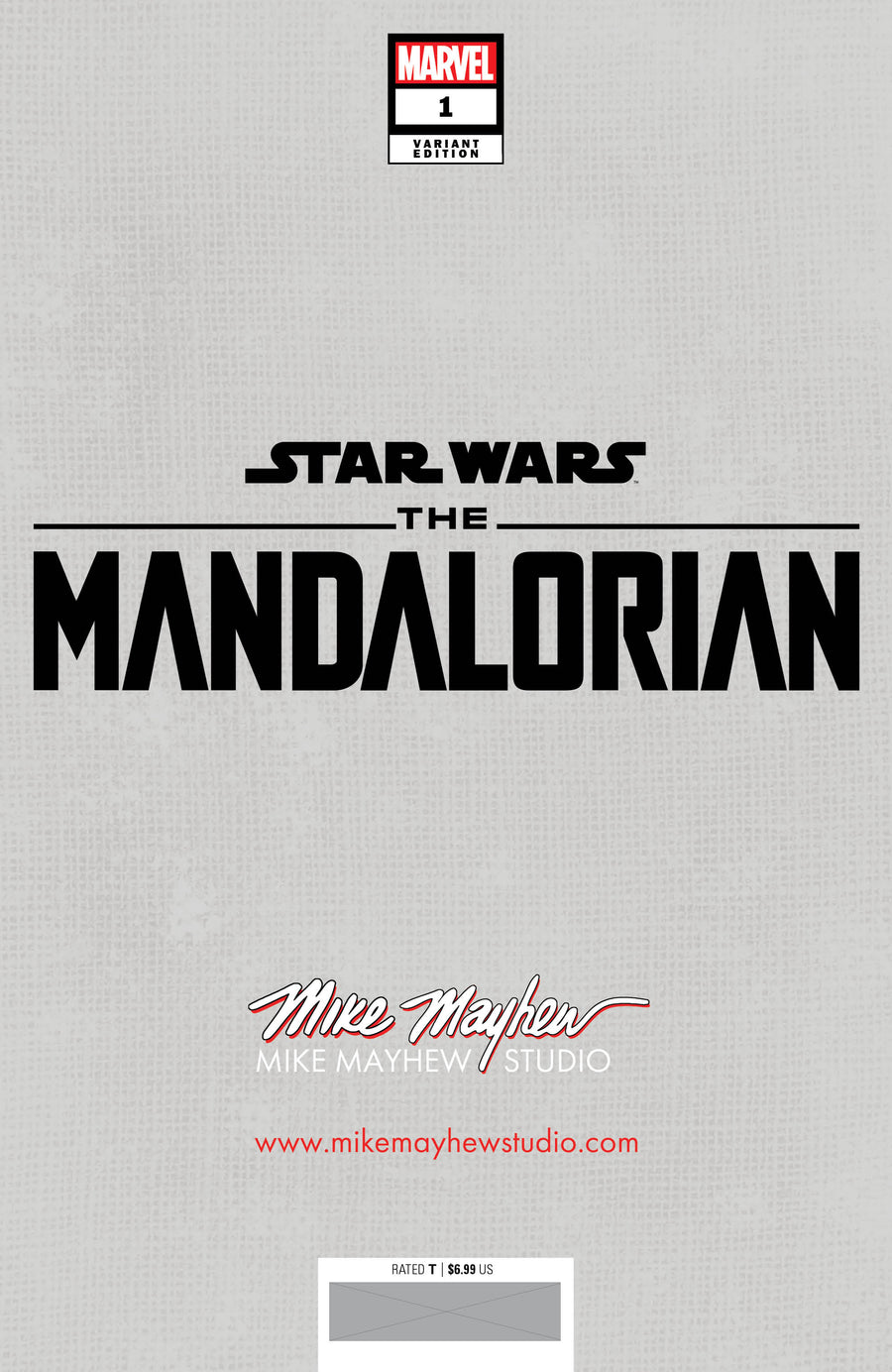 STAR WARS: THE MANDALORIAN SEASON 2 #1 Mike Mayhew Studio Variant Cover A Saber Glow Sig with COA
