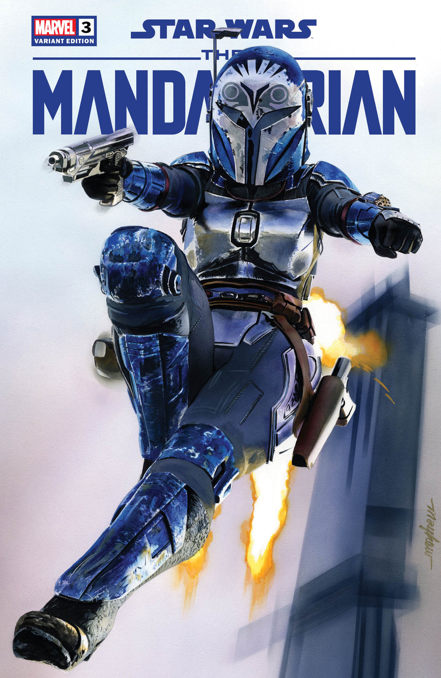 STAR WARS: THE MANDALORIAN SEASON 2 #3 Mike Mayhew Studio Variant Cover A Trade Dress Raw