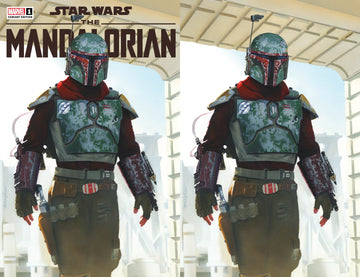 STAR WARS: THE MANDALORIAN SEASON 2 #1 Mike Mayhew Studio Variant Set of Cover A and Virgin Cover B Raw