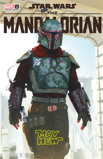 STAR WARS: THE MANDALORIAN SEASON 2 #1 Mike Mayhew Studio Variant Cover A Star Wars Sig with COA