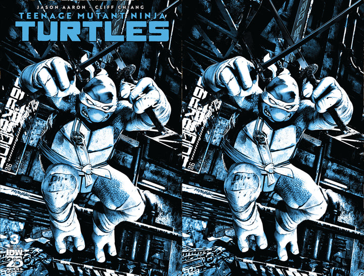 TEENAGE MUTANT NINJA TURTLES #3 Mike Mayhew Studio Variant Cover A Trade Dress and B Virgin Raw