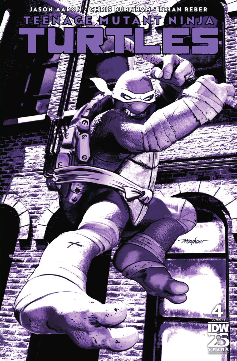 TEENAGE MUTANT NINJA TURTLES #4 Mike Mayhew Studio Variant Cover A Trade Dress Raw