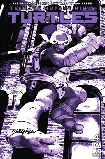 TEENAGE MUTANT NINJA TURTLES #4 Mike Mayhew Studio Variant Cover A Trade Dress Reg Sig with COA