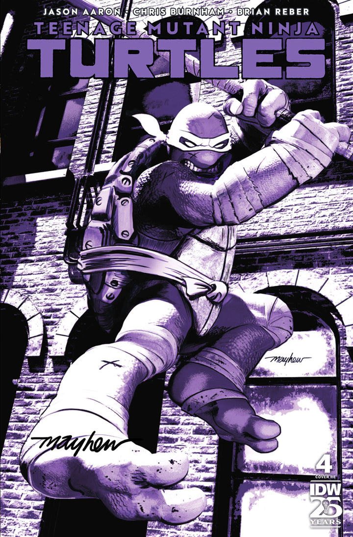 TEENAGE MUTANT NINJA TURTLES #4 Mike Mayhew Studio Variant Cover A Trade Dress Reg Sig with COA