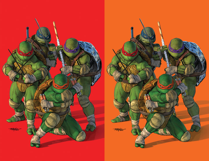 TEENAGE MUTANT NINJA TURTLES #20: 300th ISSUE SPECIAL Mike Mayhew Studio Variant Set of Covers C, D, E and F Raw