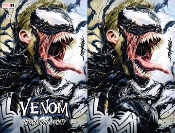 VENOM: SEPARATION ANXIETY #1 (2024) Mike Mayhew Studio Variant Cover A Trade Dress and B Virgin Signed with COA