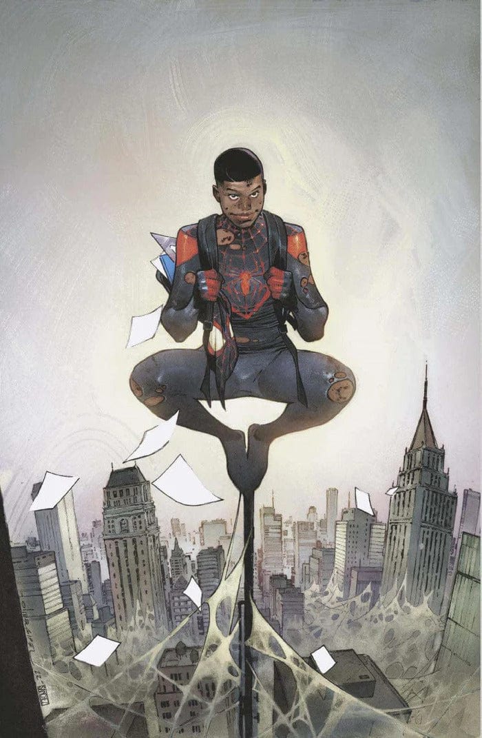 MILES MORALES SPIDER-MAN #1 (2022) Mike Mayhew Studio Variant Cover A Trade Dress and Cover B Virgin Raw & 1:100 Oliver Coipel Incentive Ratio Variant