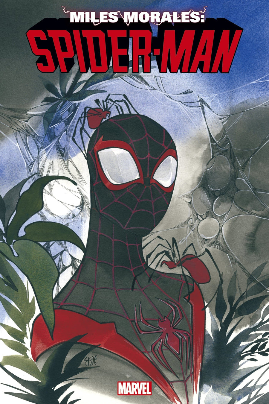 MILES MORALES SPIDER-MAN #1 (2022) Mike Mayhew Studio Variant Cover A Trade Dress and Cover B Virgin Raw & 1:200 Peach Momoko Incentive Ratio Variant