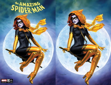 AMAZING SPIDER-MAN #14 (2022) Mike Mayhew Studio Variant Cover A Trade Dress and Cover B Virgin Raw
