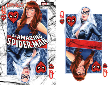 AMAZING SPIDER-MAN #16 Mike Mayhew Studio Variant Cover A Trade Dress & Cover B Virgin Raw