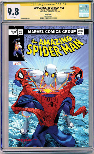 AMAZING SPIDER-MAN #61 The Comic Mint Variant Cover Trade Dress 9.6 and above