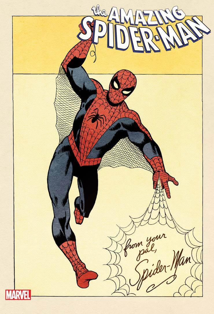 AMAZING SPIDER-MAN #75 Mike Mayhew Studio Variant Cover Set with Cover A Trade Dress and Cover B Virgin Raw & 1:50 Steve Ditko Incentive