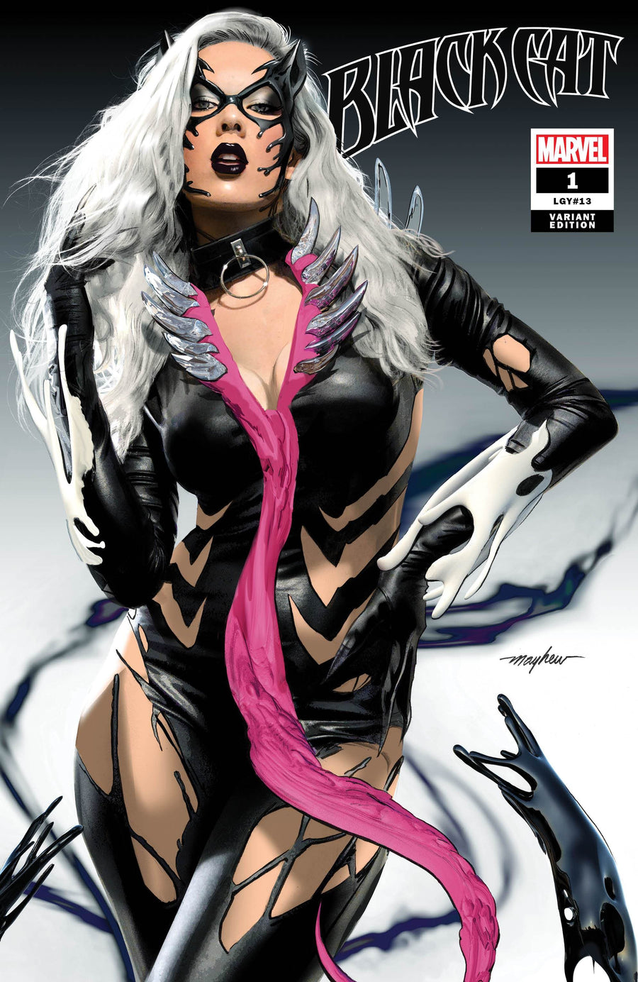 BLACK CAT #1 KIB Mike Mayhew Studio Variant Cover Trade Dress and Virgin Set Raw