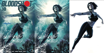 BLOODSHOT #10 Exchange Collectibles Variant Cover A, B, and C Set Raw