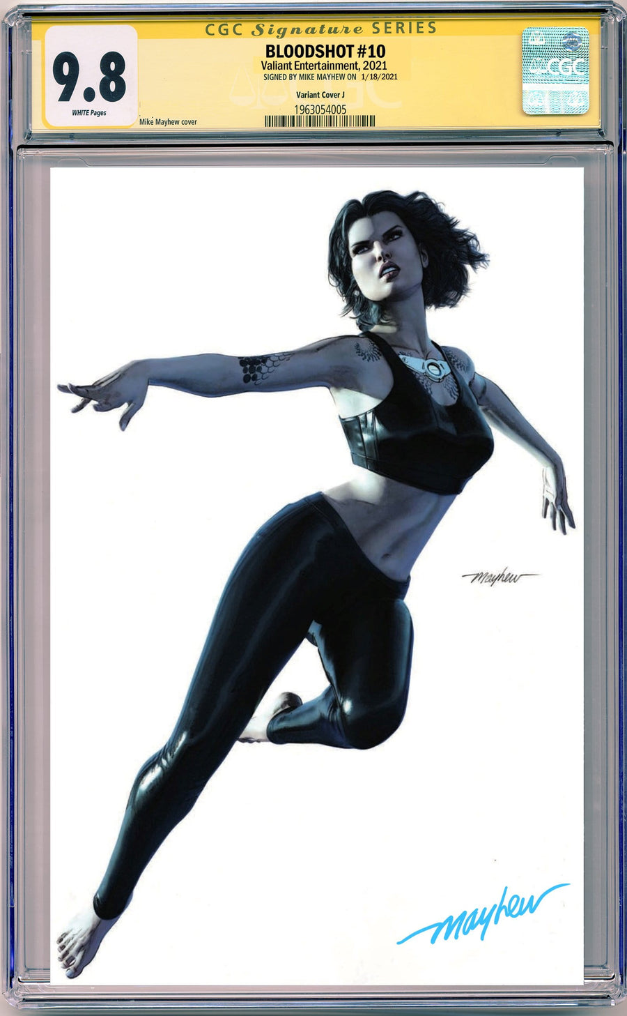 BLOODSHOT #10 MIKE MAYHEW STUDIO EXCLUSIVE VARIANTS CGC SIG SERIES 9.6 AND ABOVE OPTIONS