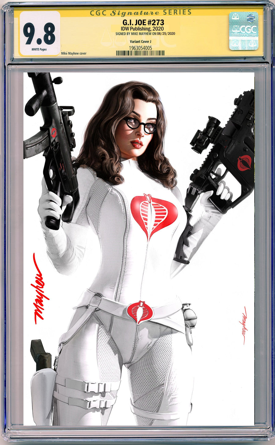 G.I. JOE #273 MIKE MAYHEW STUDIO EXCLUSIVE VARIANTS CGC SIG SERIES 9.6 AND ABOVE OPTIONS
