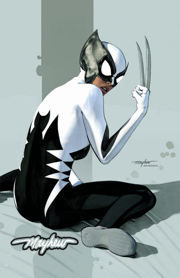 SPIDER-GWEN: GWENVERSE #1 Mike Mayhew Studio Variant CON EXCLUSIVE 2022 Cover C Glow Signed with COA