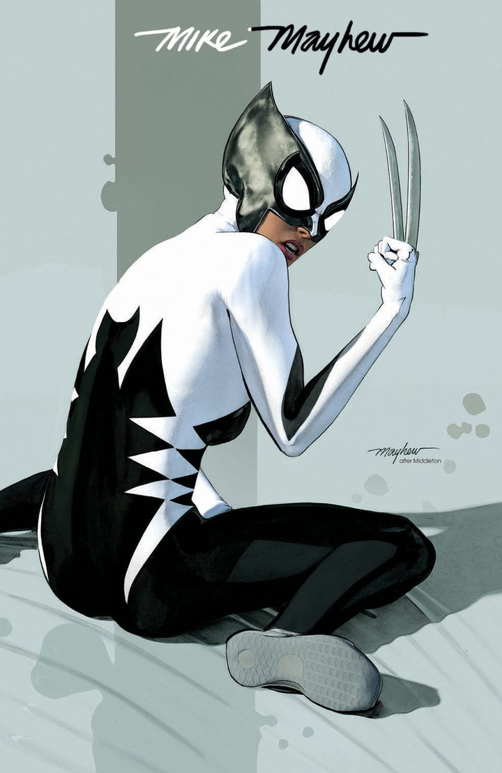 SPIDER-GWEN: GWENVERSE #1 Mike Mayhew Studio Variant Con Exclusive 2022 Cover C Full-Duo Signed with COA