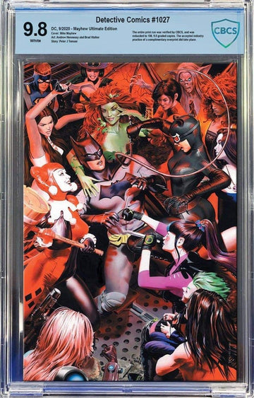 DETECTIVE COMICS #1027 MIKE MAYHEW STUDIO COVER B VIRGIN ULTIMATE CBCS 9.8 edition