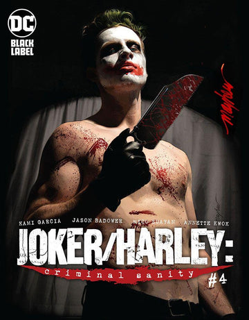 JOKER/HARLEY: CRIMINAL SANITY #4 Mayhew Variant Signed w/COA