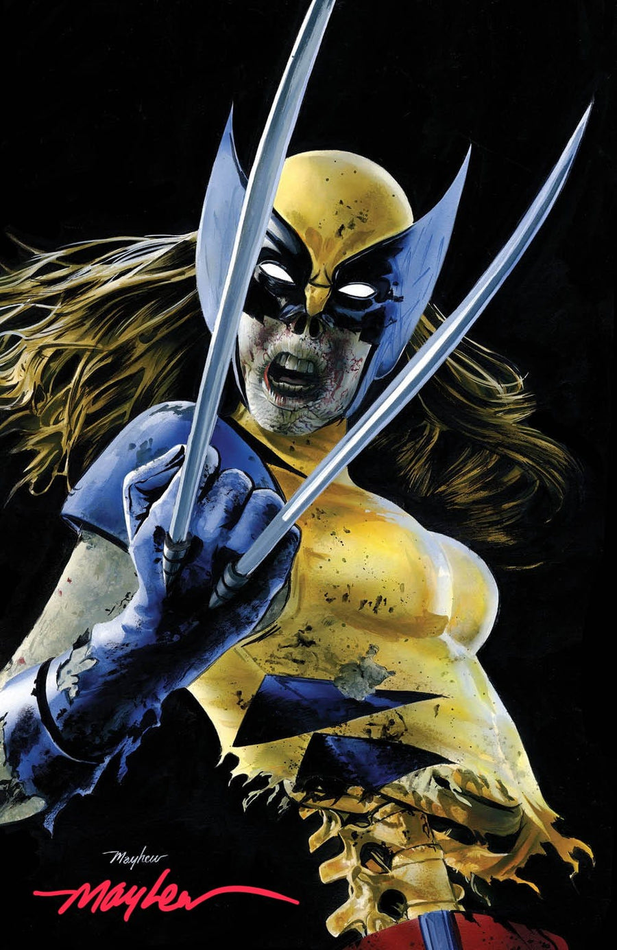 MARVEL ZOMBIES: RESURRECTION #1 ZOMBIE X-23 Variant Cover A Trade Dress and Cover B Virgin Set Signed with COA