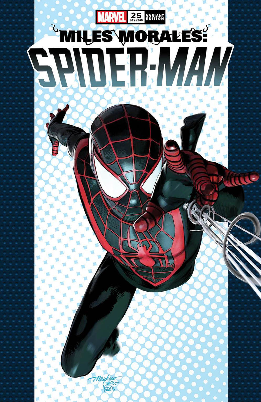 MILES MORALES: SPIDER-MAN #25 KRS COMICS Variant Cover Set with Trade Dress and Virgin Raw