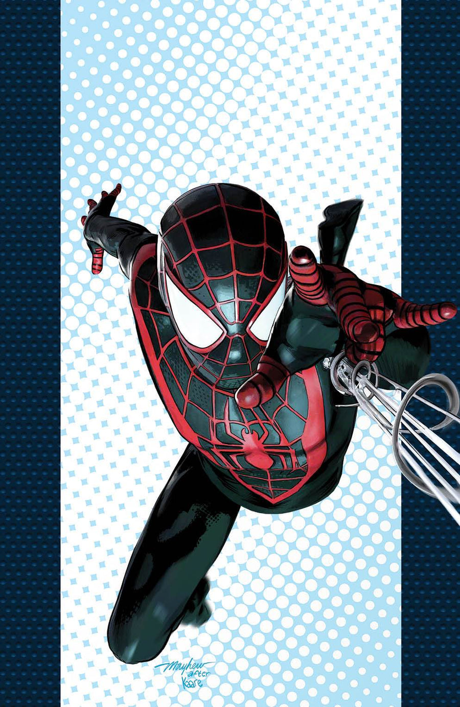 MILES MORALES: SPIDER-MAN #25 KRS COMICS Variant Cover Set with Trade Dress and Virgin Raw