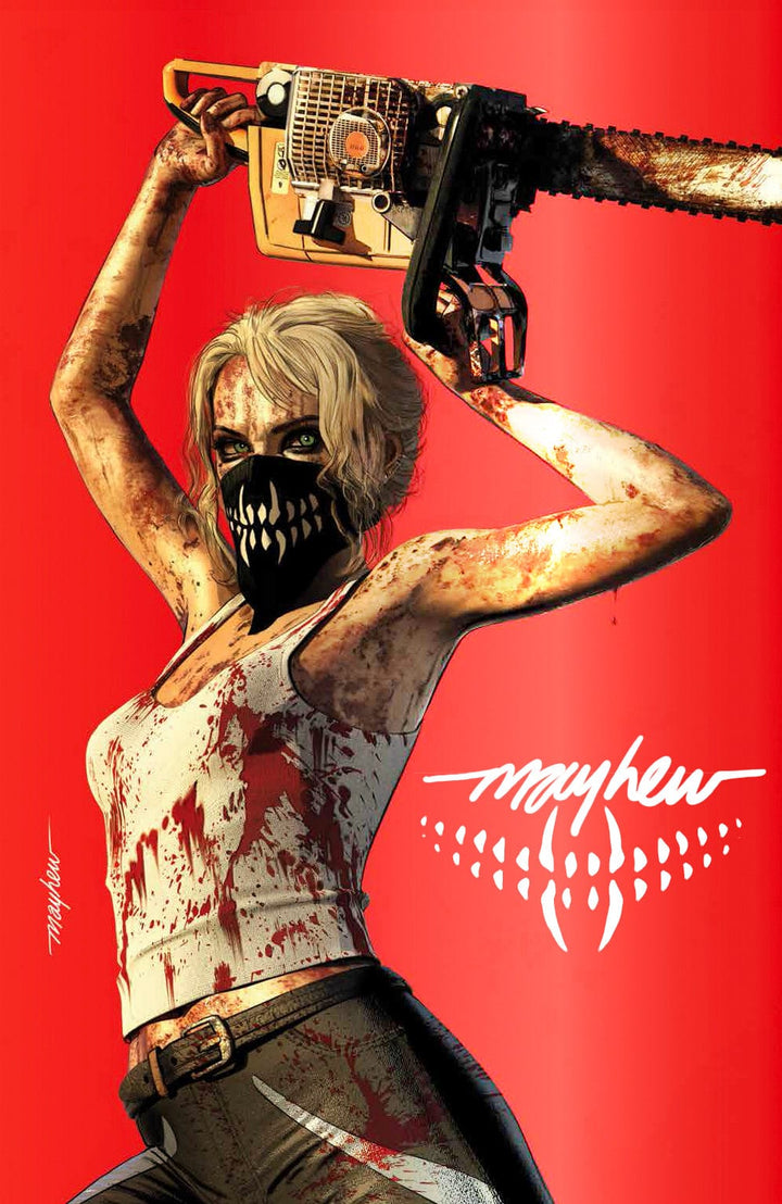 SOMETHING IS KILLING THE CHILDREN #30 Mike Mayhew Studio Variant Cover C Foil Teeth Sig with COA