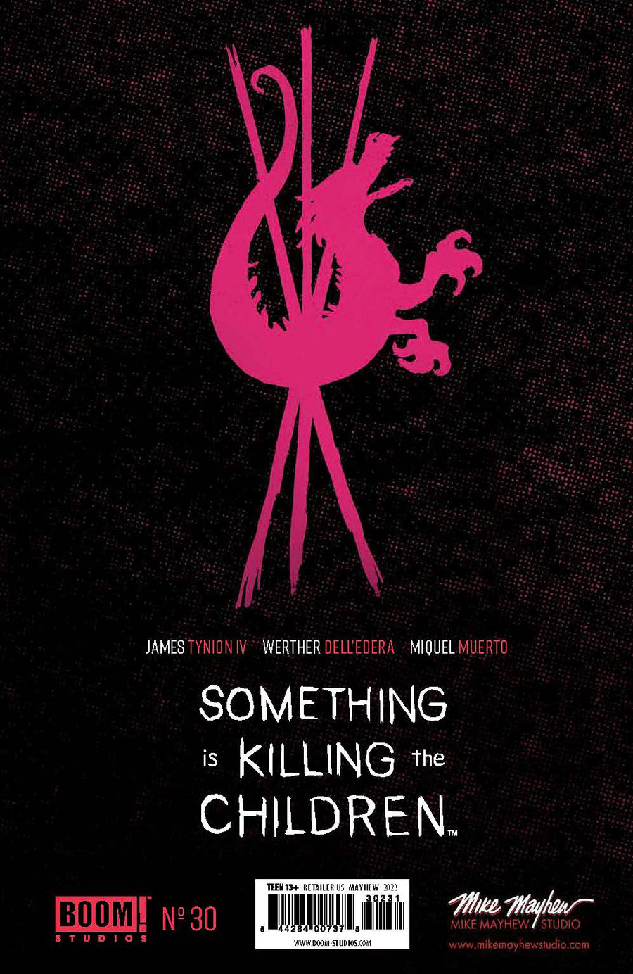 SOMETHING IS KILLING THE CHILDREN #30 Mike Mayhew Studio Variant Cover A Trade Dress Glow Sig with COA