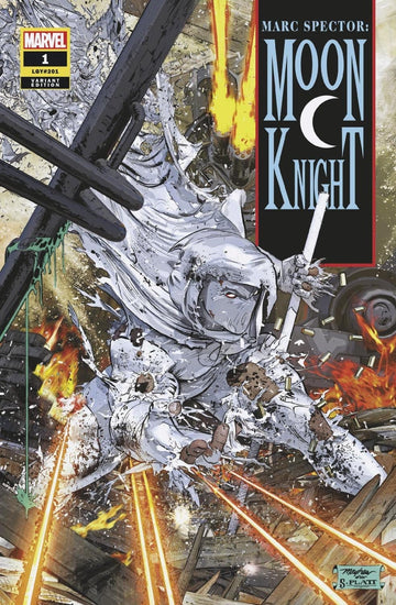 MOON KNIGHT #1 Mike Mayhew Studio Variant Cover Trade Dress Raw