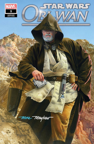 STAR WARS: OBI-WAN KENOBI #1 Mike Mayhew Studio Variant Cover A Full Duo Signed with COA