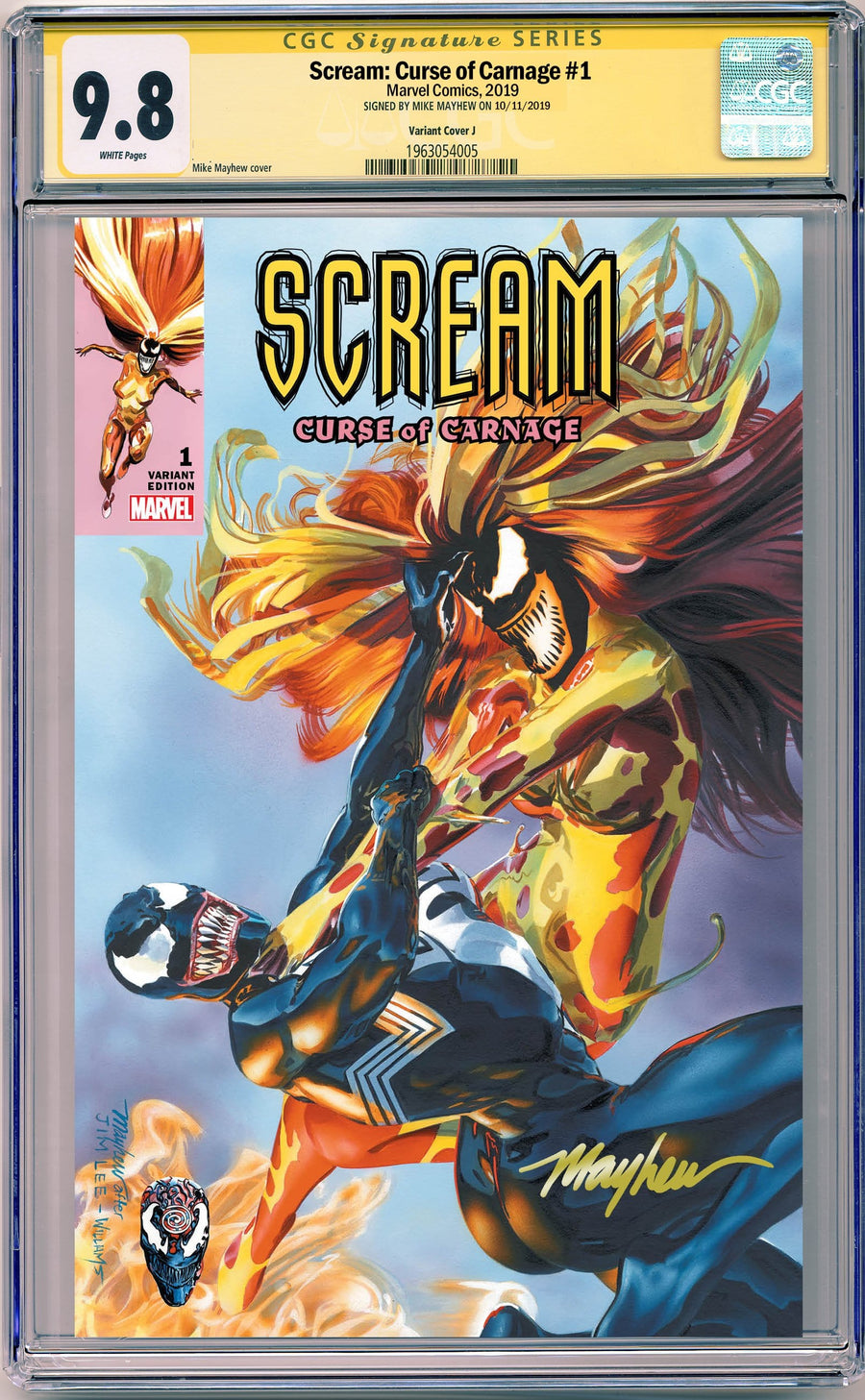 SCREAM: CURSE OF CARNAGE #1 CGC 9.8