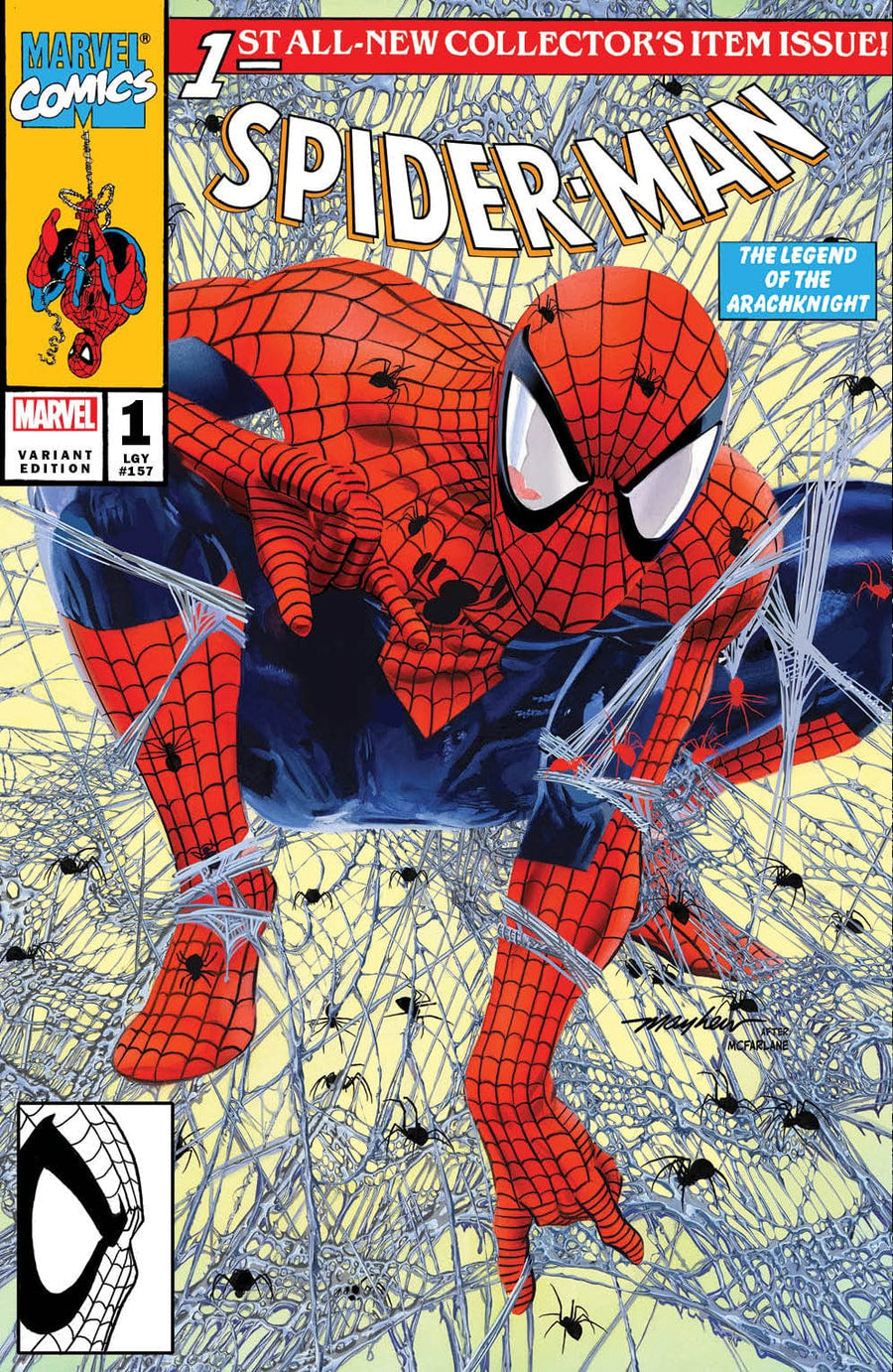 SPIDER-MAN #1 (2022) Mike Mayhew Studio Variant Cover A Trade Dress Raw