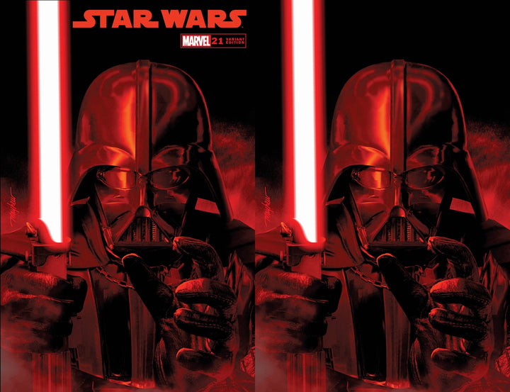 STAR WARS #21 Mike Mayhew Studio Variant Set of Cover A and Virgin Cover B Raw