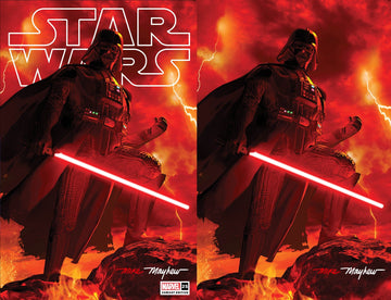 STAR WARS #25/100 Mike Mayhew Studio Variant Cover A and Virgin Cover B Full Duo Signed with COA