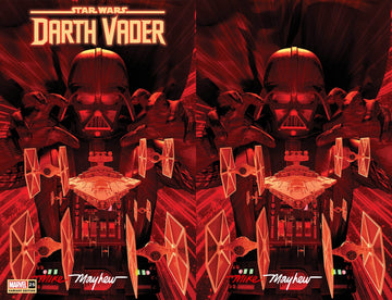 STAR WARS: DARTH VADER #25 Mike Mayhew Studio Variant Cover A and Virgin Cover B Full Duo Signed with COA