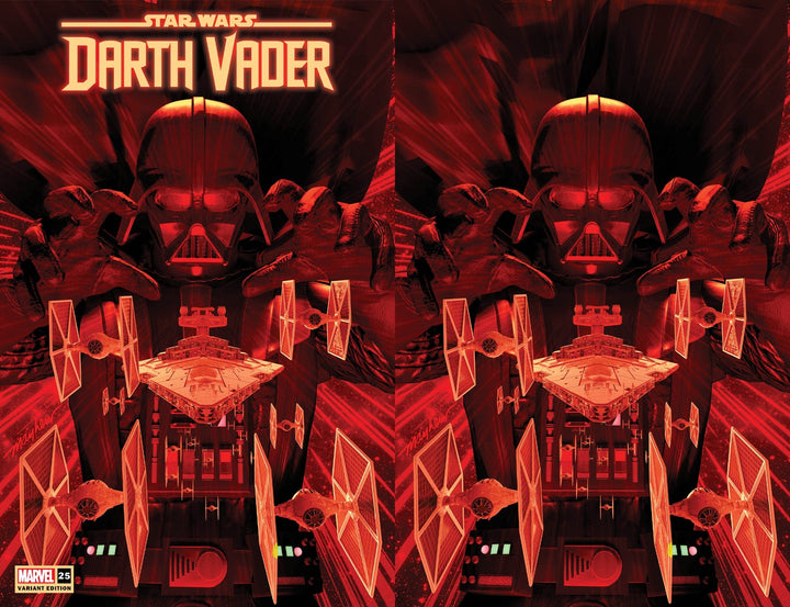 STAR WARS: DARTH VADER #25 Mike Mayhew Studio Variant Set of Cover A and Virgin Cover B Raw