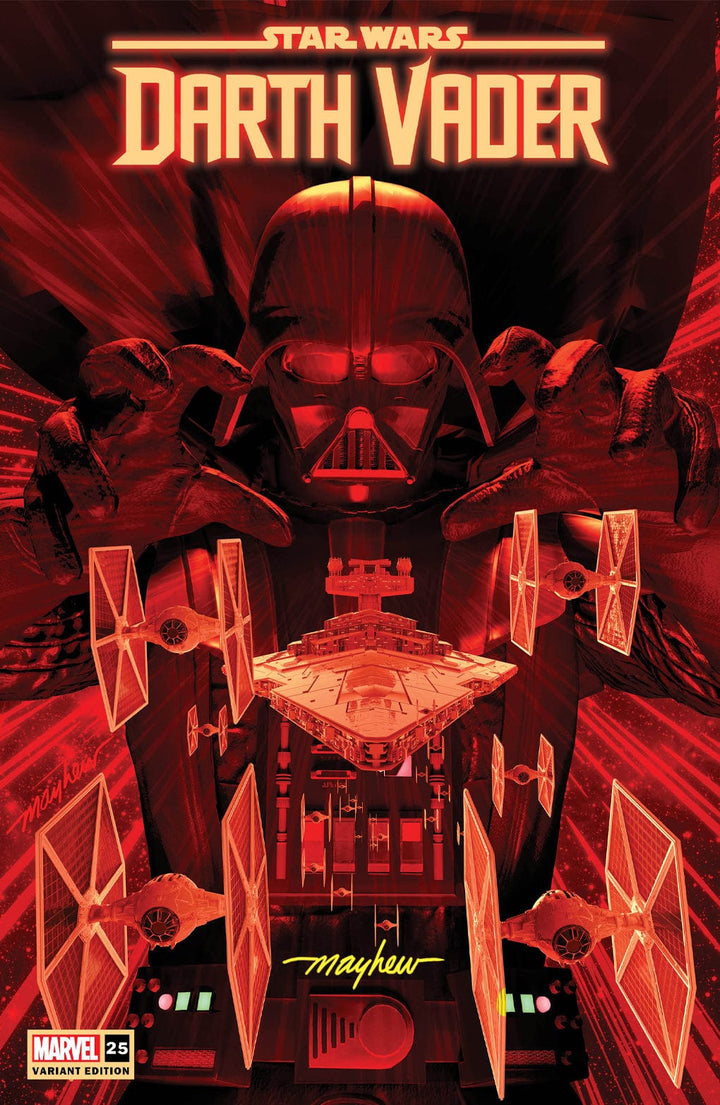 STAR WARS: DARTH VADER #25 Mike Mayhew Studio Variant Cover Trade Dress Signed with COA