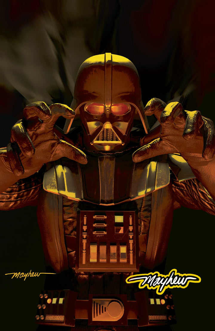 STAR WARS: DARTH VADER #25 Mike Mayhew Studio Variant Cover C Virgin New York Comic Con Exclusive Saber Glow Signed with COA