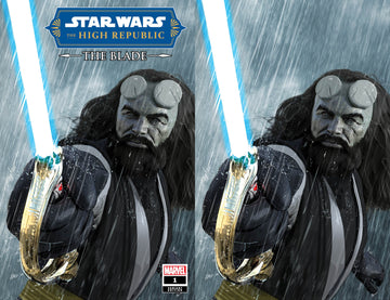 STAR WARS: THE HIGH REPUBLIC THE BLADE #1 (2022) Mike Mayhew Studio Variant Cover A Trade Dress and Cover B Virgin Raw & 1:25 David Baldeon Incentive Ratio Variant