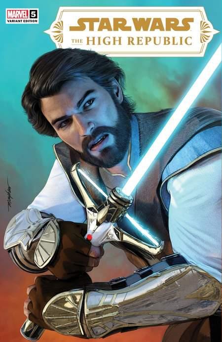 STAR WARS: THE HIGH REPUBLIC #5 MIKE MAYHEW STUDIO VARIANT COVER TRADE DRESS RAW