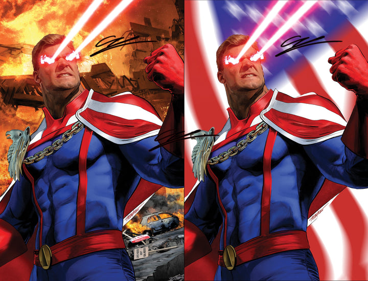 THE BOYS: DEAR BECKY #8 Mike Mayhew Studio Variant Cover A and Cover B Set Signed by Garth Ennis