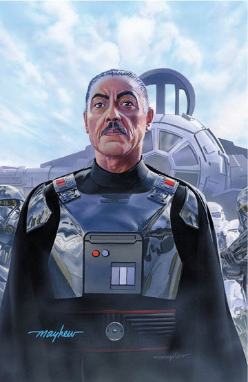 STAR WARS: THE MANDALORIAN #7 Mike Mayhew Studio Variant Cover B Virgin Signed with Serial Number COA