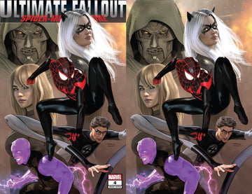 ULTIMATE COMICS FALLOUT #4: FACSIMILE EDITION Mike Mayhew Studio Variant Set of Cover A Trade Dress Raw and Cover B Virgin Raw