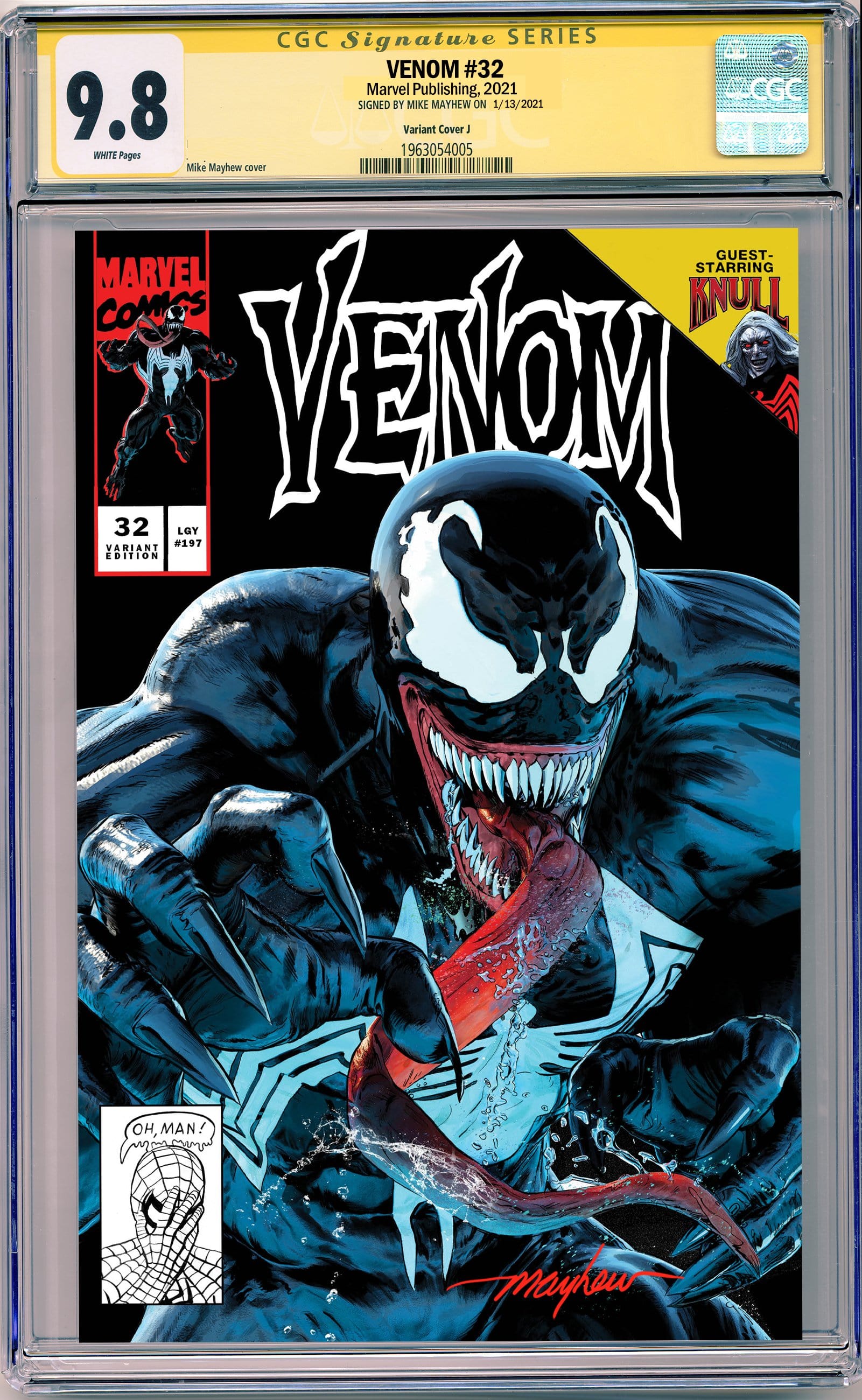 ヴェノム#7 CGC 9.6 クレインバージンバリアント Venom #7 (Frankie's Comics Virgin Edition) Value - GoCollect