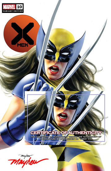 X-MEN #10 X-23 Variant Trade Dress Cover A Signed with COA