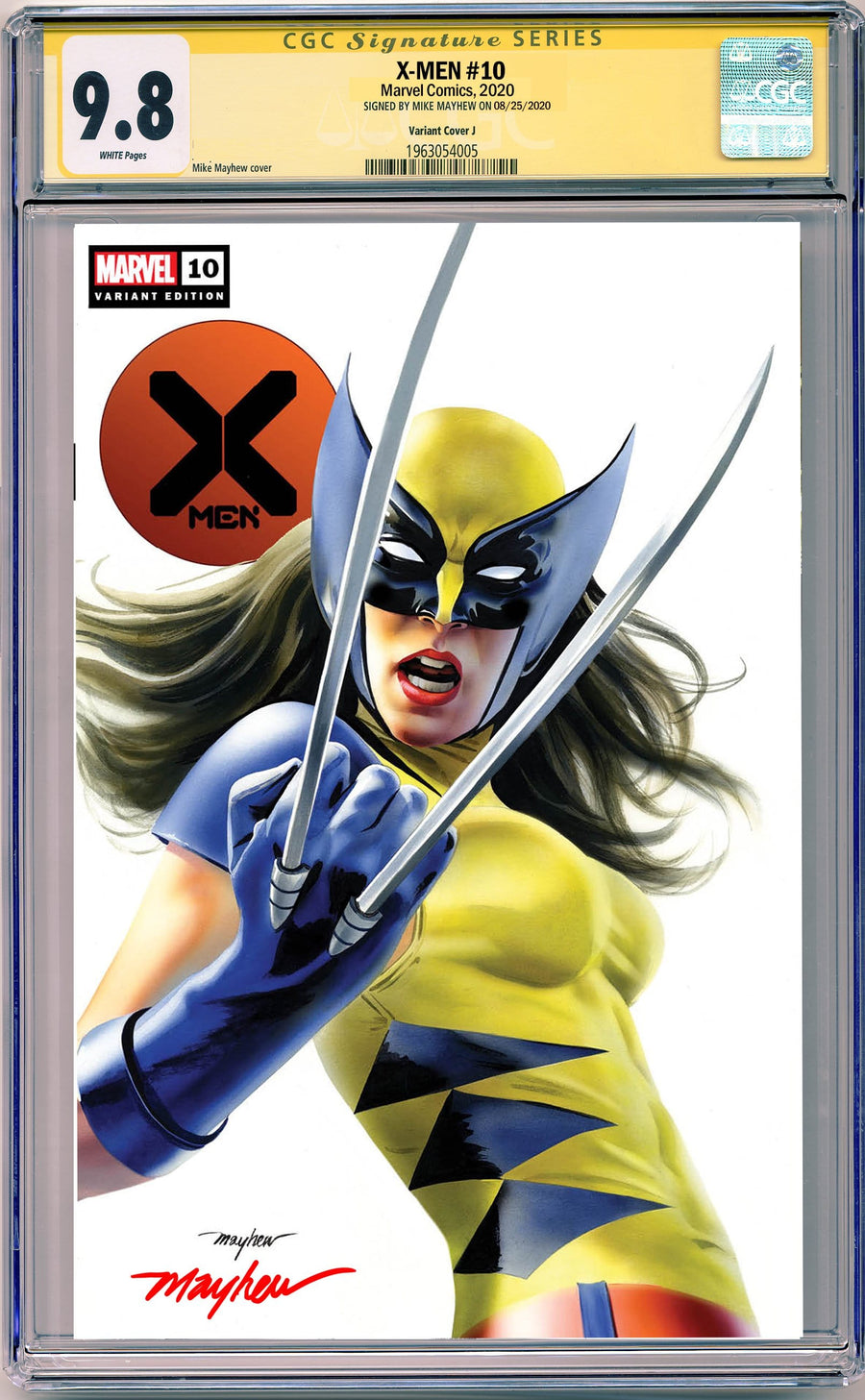 X-MEN #10 X-23 MIKE MAYHEW STUDIO EXCLUSIVE VARIANTS CGC SIG SERIES 9.6 AND ABOVE OPTIONS