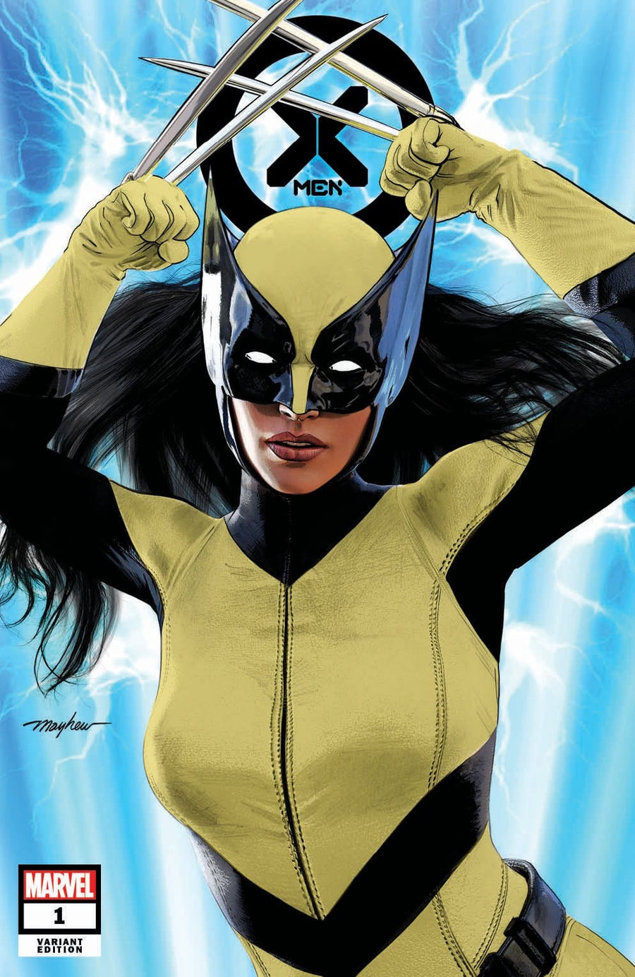 X-MEN #1 MIKE MAYHEW STUDIO VARIANT COVER A Trade Dress Raw