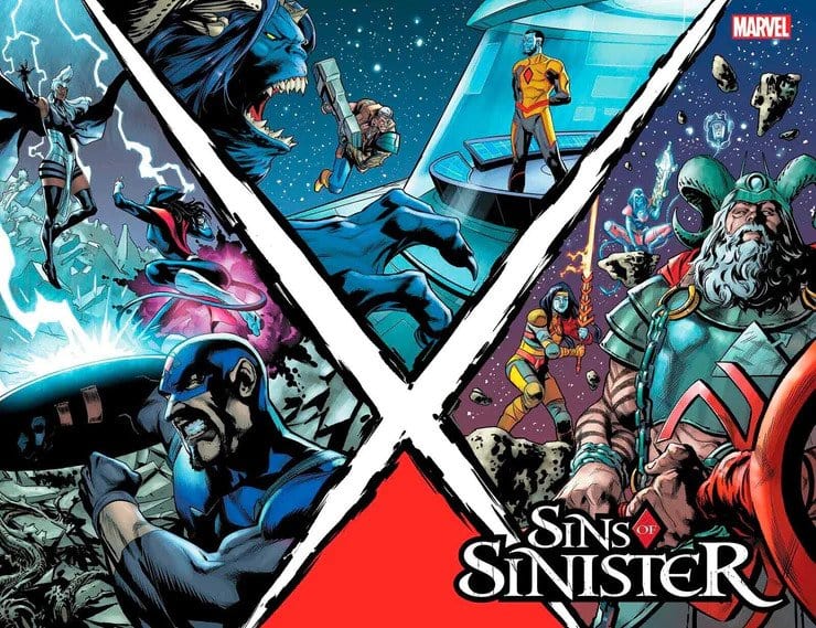 SINS OF SINISTER #1 Mike Mayhew Studio Variant Cover Trade Dress Raw & 1:25 Shaw Incentive Ratio Variant